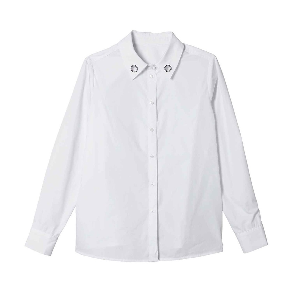 Grommet Collar Shirt - Picture 5 of 9